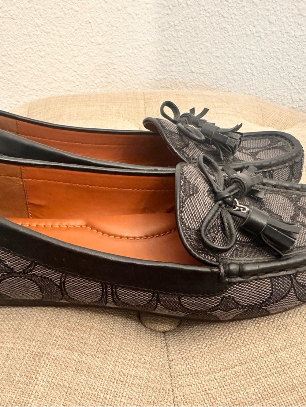 Coach Moira Loafer Mules Size 5B - Picture 3 of 11